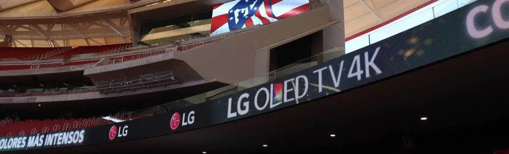 Pantalla perimetral y anillo LED con sistema ProU en estadio de primer nivel